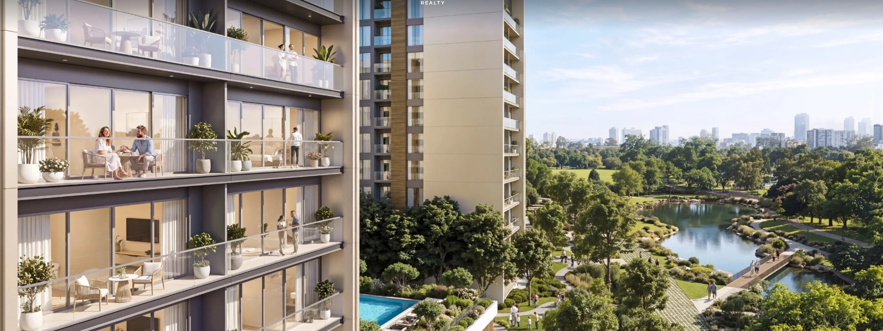 1-Bedroom Apartments the Woods Serenity at Sobha Sanctuary