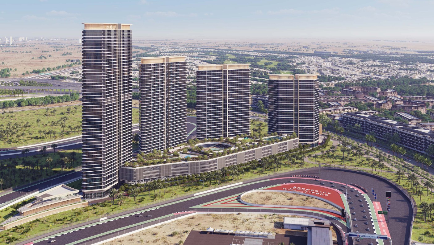Sobha Solis Tower A – 3 Bedroom Type A | 1,895 Sq. Ft. | Handover 2027